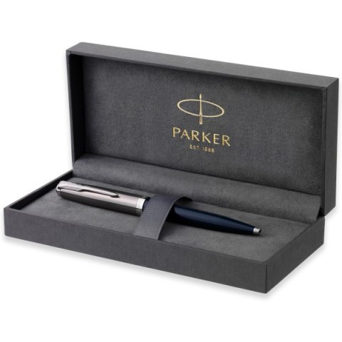 Długopis Parker 51 Midnight Blue z chromowanym wykończeniem w Pudełku Premium Długopis Parker 51 Midnight Blue z chromowanym wykończeniem w Pudełku Premium