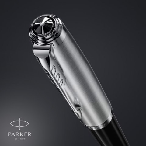 Długopis Parker 51 Czarny z chromowanym wykończeniem w Pudełku Premium Długopis Parker 51 Czarny z chromowanym wykończeniem w Pudełku Premium