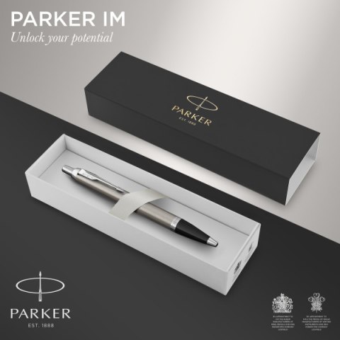 Długopis Parker PARKER IM Stainless Steel CT w Etui Długopis Parker PARKER IM Stainless Steel CT w Etui
