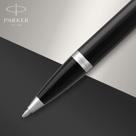 Długopis Parker PARKER IM Black Lacquer CT w Etui Długopis Parker PARKER IM Black Lacquer CT w Etui