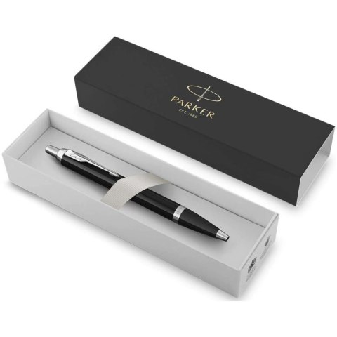 Długopis Parker PARKER IM Black Lacquer CT w Etui Długopis Parker PARKER IM Black Lacquer CT w Etui