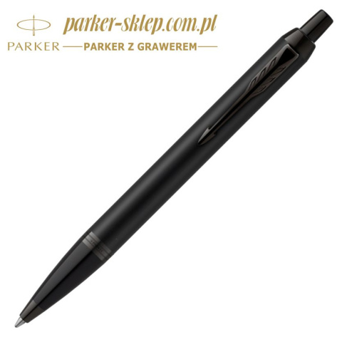Długopis Parker PARKER IM Achromatic Black w Etui Długopis Parker PARKER IM Achromatic Black w Etui