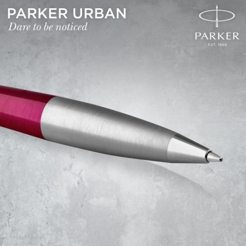 Długopis Parker Urban Vibrant Magenta CT z chromowanym wykończeniem w Etui Długopis Parker Urban Vibrant Magenta CT z chromowanym wykończeniem w Etui