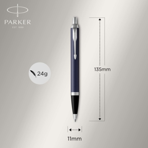 Długopis Parker PARKER IM Niebieski Mat CT w Etui Długopis Parker PARKER IM Niebieski Mat CT w Etui