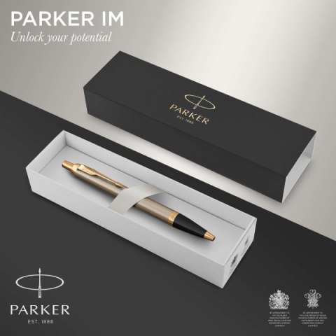 Długopis Parker PARKER IM Brushed Metal GT w Etui Długopis Parker PARKER IM Brushed Metal GT w Etui