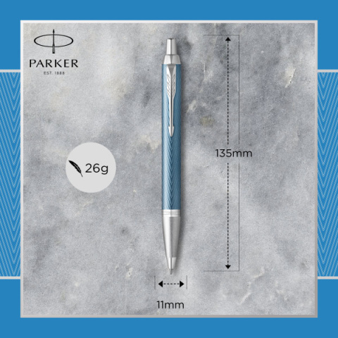 Długopis Parker PARKER IM Kolor Premium Blue Grey w Etui Długopis Parker PARKER IM Kolor Premium Blue Grey w Etui