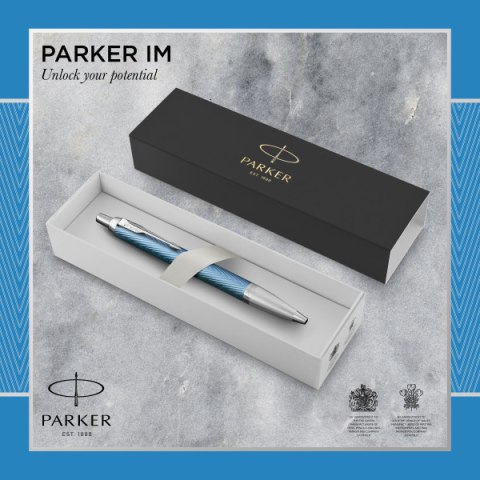 Długopis Parker PARKER IM Kolor Premium Blue Grey w Etui Długopis Parker PARKER IM Kolor Premium Blue Grey w Etui