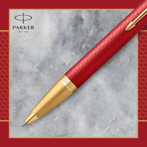 Długopis Parker PARKER IM Kolor Premium Red Lacquer GT w Etui Długopis Parker PARKER IM Kolor Premium Red Lacquer GT w Etui
