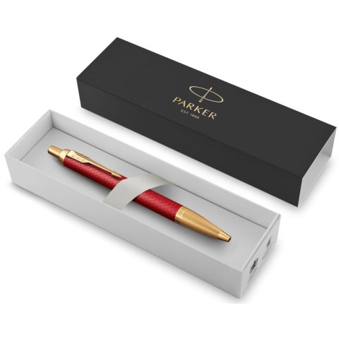 Długopis Parker PARKER IM Kolor Premium Red Lacquer GT w Etui Długopis Parker PARKER IM Kolor Premium Red Lacquer GT w Etui