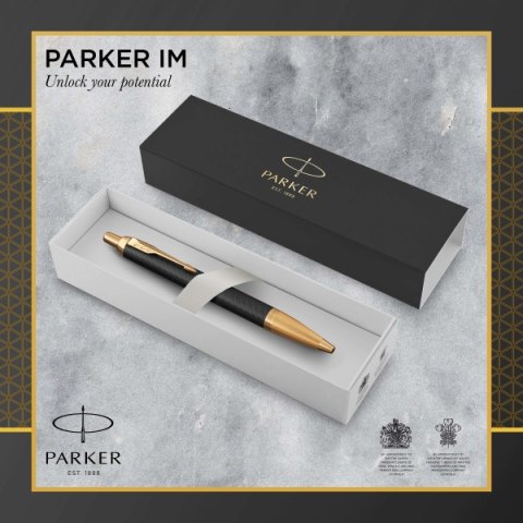 Długopis Parker PARKER IM Premium BLACK GT w Etui Długopis Parker PARKER IM Premium BLACK GT w Etui