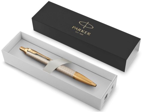 Długopis Parker PARKER IM Premium Warm Grey GT w Etui Długopis Parker PARKER IM Premium Warm Grey GT w Etui