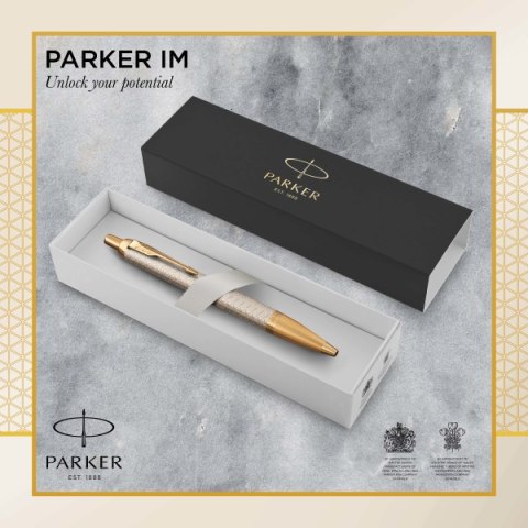 Długopis Parker PARKER IM Premium Warm Grey GT w Etui Długopis Parker PARKER IM Premium Warm Grey GT w Etui