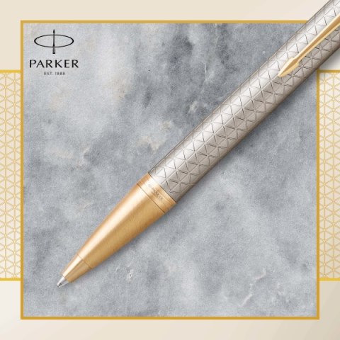 Długopis Parker PARKER IM Premium Warm Grey GT w Etui Długopis Parker PARKER IM Premium Warm Grey GT w Etui