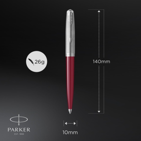 Długopis Parker 51 Burgund z chromowanym wykończeniem w Pudełku Premium Długopis Parker 51 Burgund z chromowanym wykończeniem w Pudełku Premium