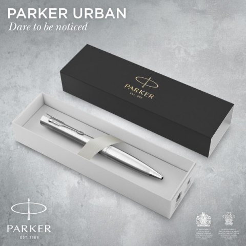 Długopis Parker Urban Metro Metallic CT z chromowanym wykończeniem w Pudełku Długopis Parker Urban Metro Metallic CT z chromowanym wykończeniem w Pudełku