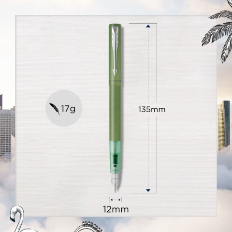 Pióro PARKER Vector XL Zielone Stalówka M w Pudełku Pióro PARKER Vector XL Zielone Stalówka M w Pudełku