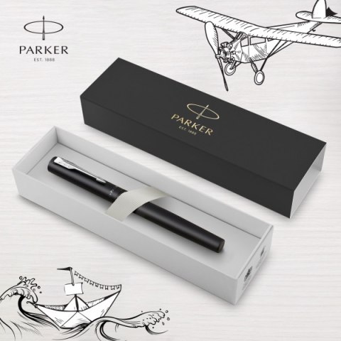 Pióro PARKER Vector XL Czarny Stalówka M w Pudełku Pióro PARKER Vector XL Czarny Stalówka M w Pudełku