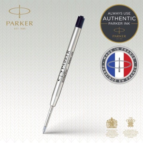 PARKER WKŁAD DO DŁUGOPISU CZARNY METALOWY 3 SZTUKI ROZMIAR MEDIUM 0,7MM PARKER WKŁAD DO DŁUGOPISU CZARNY METALOWY 3 SZTUKI ROZMIAR MEDIUM 0,7MM