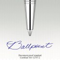 PARKER WKŁAD METALOWY DO DŁUGOPISU NIEBIESKI 10 SZTUK ROZMIAR MEDIUM 0,7MM
