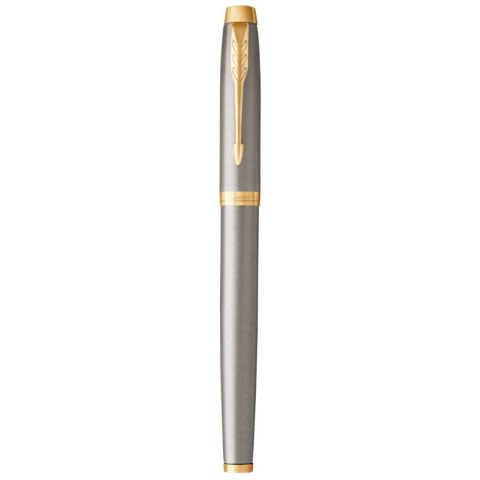 Pióro PARKER Brushed Metal GT ZŁOCONY Stalówka F w Pudełku Pióro PARKER Brushed Metal GT ZŁOCONY Stalówka F w Pudełku