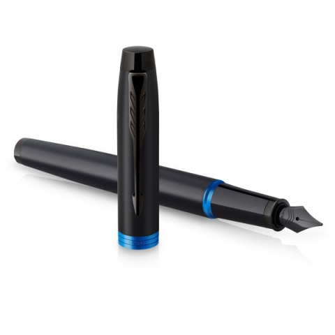 Pióro PARKER M Vibrant Ring Blue Stalówka M w Pudełku Ozdobnym Pióro PARKER M Vibrant Ring Blue Stalówka M w Pudełku Ozdobnym
