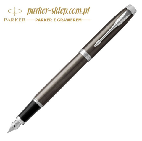 Pióro PARKER Pióro wieczne IM Dark Espresso CT Stalówka F w Pudełku Pióro PARKER Pióro wieczne IM Dark Espresso CT Stalówka F w Pudełku