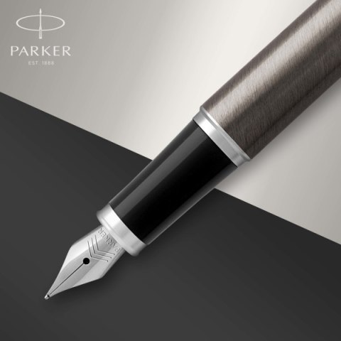 Pióro PARKER Pióro wieczne IM Dark Espresso CT Stalówka F w Pudełku Pióro PARKER Pióro wieczne IM Dark Espresso CT Stalówka F w Pudełku