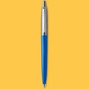 Długopis Parker Jotter Originals Niebieski z grawerem i etui czarne zamykane na magnes