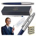 Długopis Parker Jotter Granatowy Z Trwałym Grawerem Prezent Torebka Gratis