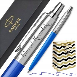 Długopis Parker Jotter Originals Ct Niebieski z grawerem i prezentowa torebka