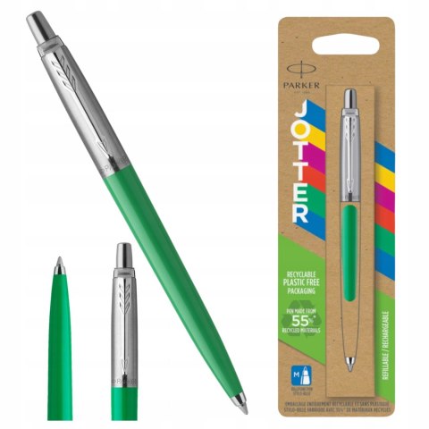 DŁUGOPIS PARKER JOTTER KOLOR ZIELONY CT ORIGINALS WKŁAD NIEBIESKI M DŁUGOPIS PARKER JOTTER KOLOR ZIELONY CT ORIGINALS WKŁAD NIEBIESKI M