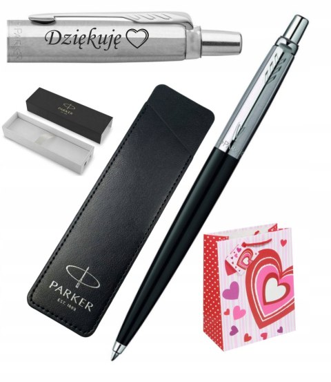Długopis Parker Jotter Czarny Oryginalny z Grawerem Gratis na Prezent Długopis Parker Jotter Czarny Oryginalny z Grawerem Gratis na Prezent