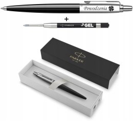 Długopis Parker Jotter Czarny z Grawerem + Gratis dodakowy czarny wkład