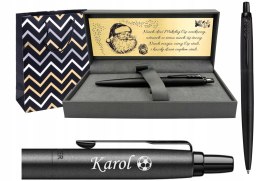 DŁUGOPIS PARKER JOTTER CZARNY XL Z GRAWEREM I TABLICZKĄ PREZENT MIKOŁAJKI