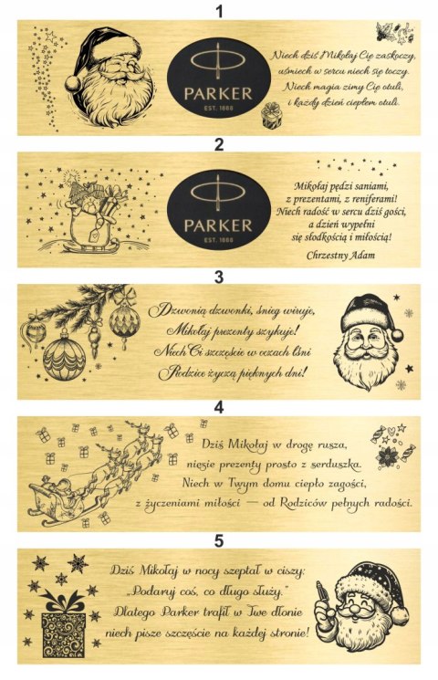 DŁUGOPIS PARKER JOTTER ORIGINALS BIAŁY CT Z GRAWEREM PREZENT NA MIKOŁAJA