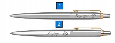 DŁUGOPIS PARKER JOTTER STAL GT Z GRAWEREM EKSKLUZYWNY PREZENT NA MIKOŁAJKI
