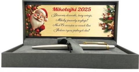DŁUGOPIS PARKER JOTTER ZŁOCONY GT Z GRAWEREM TABLICZKA PREZENT MIKOŁAJKI