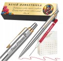 DŁUGOPIS PARKER JOTTER ZŁOCONY GT Z GRAWEREM WKŁAD CZERWONY DLA NAUCZYCIELA