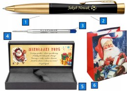 Długopis Parker Urban Złocony z Grawerem ŚWIĄTECZNY PREZENT NA MIKOŁAJKI
