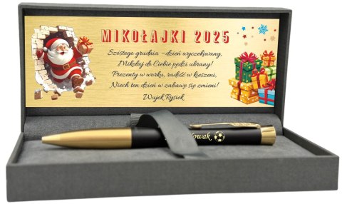 Długopis Parker Urban Złocony z Grawerem ŚWIĄTECZNY PREZENT NA MIKOŁAJKI