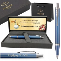 DŁUGOPIS PARKER IM RITUALS Z GRAWEREM Prezent Firmowy Personalizowany