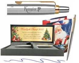 DŁUGOPIS PARKER ZŁOCONY JOTTER GT Z GRAWEREM TABLICZKA PREZENT NA ŚWIĘTA