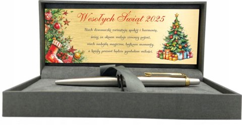 DŁUGOPIS PARKER ZŁOCONY JOTTER GT Z GRAWEREM TABLICZKA PREZENT NA ŚWIĘTA