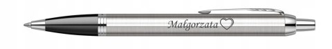 PARKER DŁUGOPIS STAL Z GRAWEREM IM CT Z TABLICZKĄ PREZENT NA ŚWIĘTA WIGILIĘ
