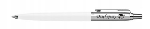 Długopis Parker Jotter Biały z Grawerem PREZENT IDEALNY UPOMINEK NA ŚWIĘTA