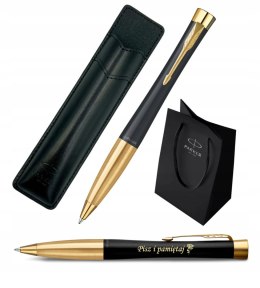 Długopis Parker Urban ZŁOCONY Z Grawerem I Etui PARKER PREZENT NA ŚWIĘTA