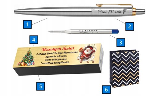 Parker Jotter GT Złocony z Grawerem PREZENT Z GRAWEREM UPOMINEK na ŚWIĘTA