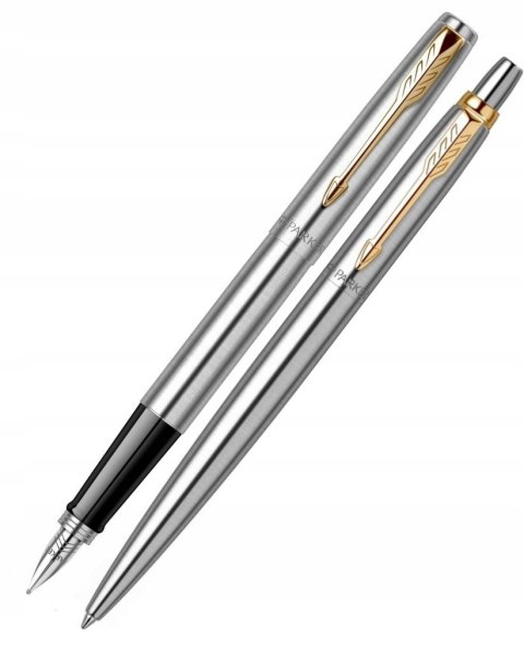 DŁUGOPIS I PIÓRO PARKER JOTTER Z GRAWEREM TABLICZKA MIKOŁAJKI PO UKRAIŃSKI