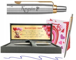 DŁUGOPIS PARKER ZŁOCONY JOTTER Z GRAWEREM PREZENT DLA DZIEWCZYNY WALENTYNKI