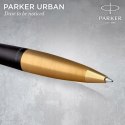 DŁUGOPIS PIÓRO WIECZNE PARKER URBAN CZARNY GT ZESTAW Z GRAWEREM I ETUI